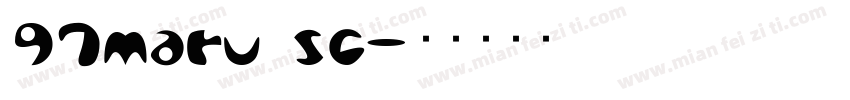 97Maru sc字体转换